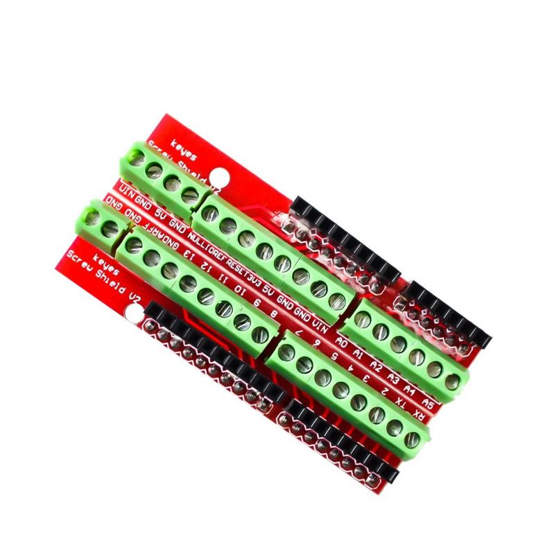 Плата расширения винтовых клемм Screw Shield V2, двойной набор, совместимая с arduino UNO-R3
