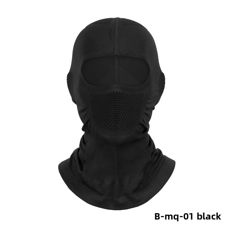 All Seasons Knitted Unisex Outdoor Sports Face Neck Balaclavas Sun Protection Motorcycle Neck Scarf Thin Breathable Ski Mask