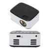 Мини-проектор черный белый HD 1080P портативный уличный домашний кинотеатр проектор для смартфона планшета