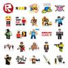 50 шт. Разноцветные водонепроницаемые стикеры Roblox для DIY ноутбука, скейтборда и багажа