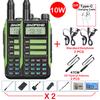 2 шт. НОВЫЕ Baofeng UV 16 Max V2 Высокомощная Улучшенная версия UV9R UV5R Рация IP68 Водонепроницаемая Дальняя связь 50 км Двухдиапазонная Любительская радиостанция