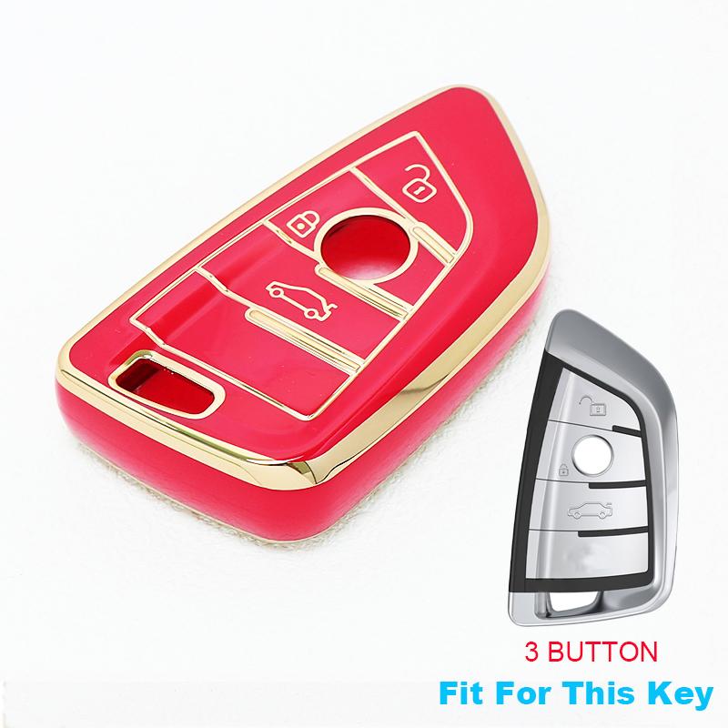 Автомобильные аксессуары Чехол для брелока Для BMW F34 F15 F40 G20 G02 G05 G31 G23 Ix3 X1 X3 X4 X5 X6 Серии 1 2 3 5 7 Чехол-футляр для ключа автомобиля
