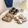 Детские и для девочек 2025 сандалии с открытым носком темпераментные летние новая мода корейская версия принцесса милые универсальные в иностранном стиле сандалии