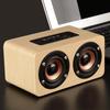 Креативная деревянная Bluetooth-колонка - Идеально подходит для дома, офиса или использования на улице