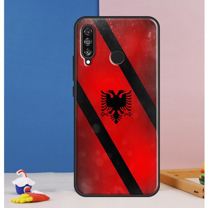 Албания Албанский Флаг Чехол Для Huawei Nova 12s 7i 8i 11i 12i 9 10 SE Y73 Y90 Y70 Y72 Y61 Y91 P30 P40 Lite P60 Pro