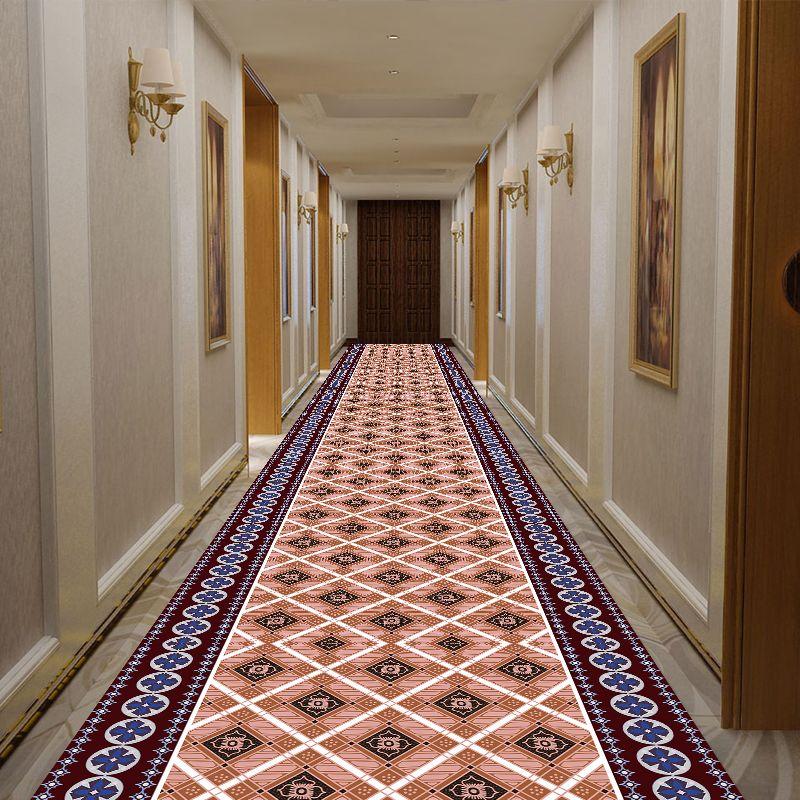 Длинный персидский ковер, винтажный домашний ковер для прихожей, гостиная, прикроватный ковер для спальни, ковер для прохода в отеле, ковер для коридора, противоскользящий ковер для входа
