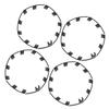 21 Inch Wheel Rim Protector Guard Scratch Resistant Hubcap Rim Patch Replacement for Performance