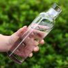 Стеклянная бутылка для воды Ting Le с отметками времени из боросиликатного стекла
