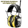 Electronic Noise Reduction Earmuff Hearing Protector Headphone Digital AM / FM Radio Stereo Hearing Protection Ear Muffs