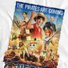 One Piece Футболка с постером «Пираты идут» для детей