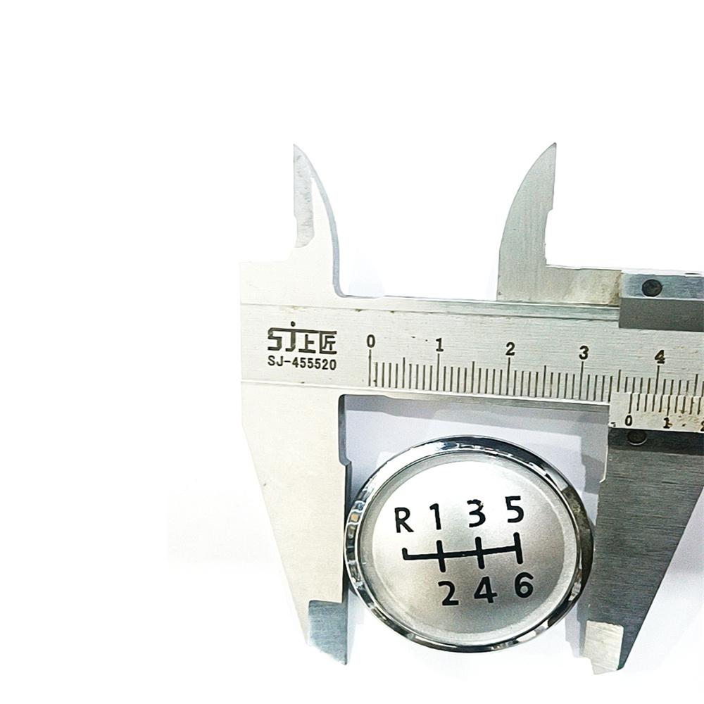 Ручка рычага переключения передач 6 скоростей Накладка-колпачок Эмблема Значок Для Volkswagen VW Transport T5 T5.1 Gp 2003-2011 Аксессуары для стайлинга автомобиля