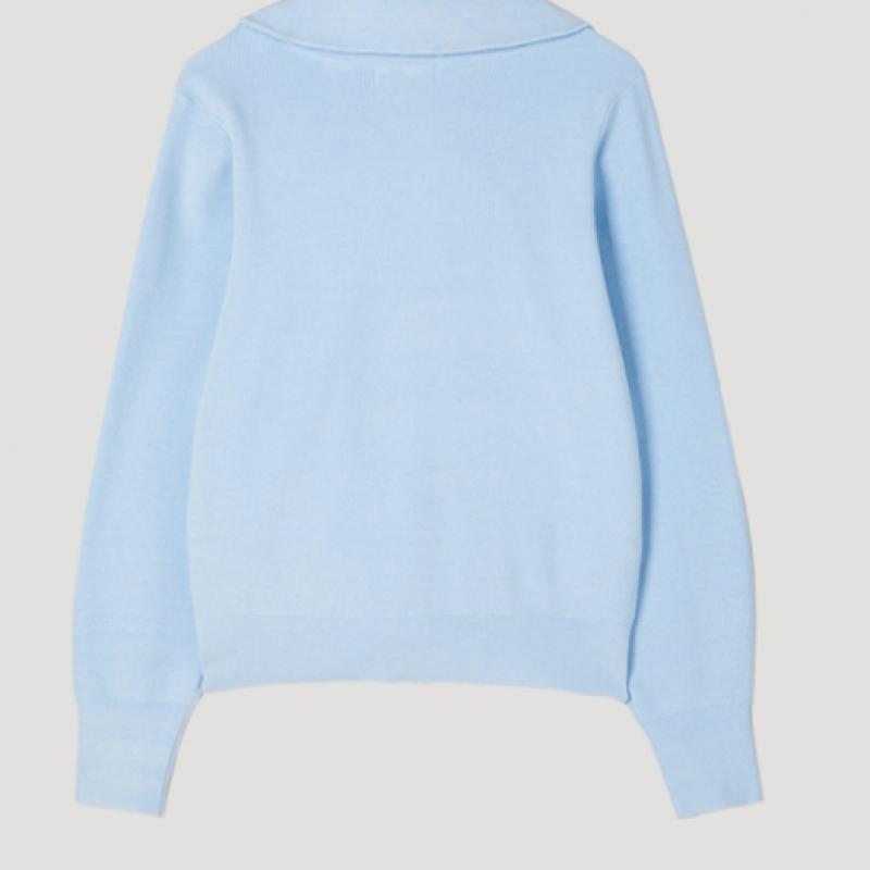 She S miSS Rib CoLlar Zip Up Cardigan SSkcdp12080 Ll