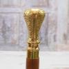 93,98 см Классическая трость Goldene из дерева и латуни Трость для ходьбы Подарок из латуни для дедушки, папы Стиль ар-деко