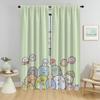 Блэкаут шторы для комнаты 2 панели Sumikko Gurashi шторы для спальни, перегородки, шторы для домашнего интерьера, гостиной, кухни