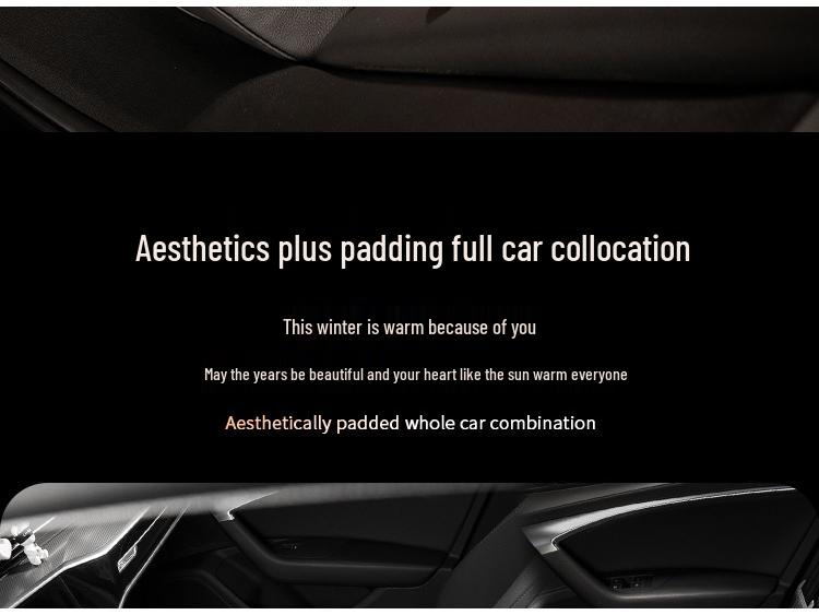 XPeng Winter Seat Cushion for P5/G3/G6/G9/P7i/mona03 Cars - Interior Seat Cover Accessory