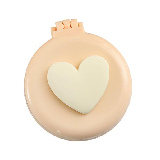 Мини-складная расческа 2-в-1 с зеркалом для макияжа, портативная дорожная расческа с воздушной подушкой, массажная расческа для кожи головы для женщин и девушек, распутывающая расческа