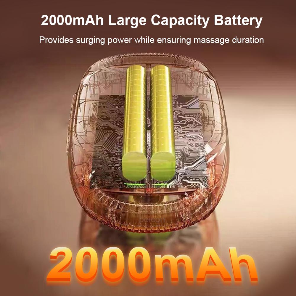 Fascia Gun 6 головок массажный пистолет мышечная релаксация электрический массажер для тела глубокий массаж мышц для снятия боли спины ноги шеи