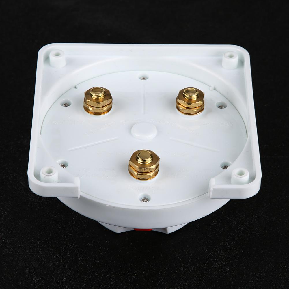 12 36V BOTH Off Dual Battery Isolator Selector Switch for Boat RV Caravan Yacht