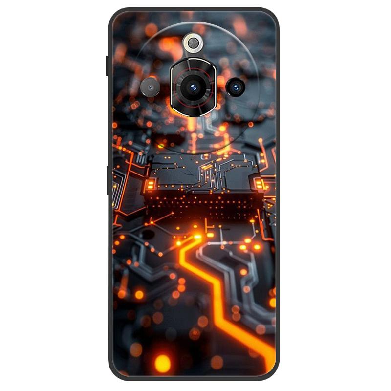 For ZTE Nubia Focus Pro Case Luxury Painted Phone Silicon Back Cover For ZTE Nubia Focus Pro Cases Full Protective Shell Capas