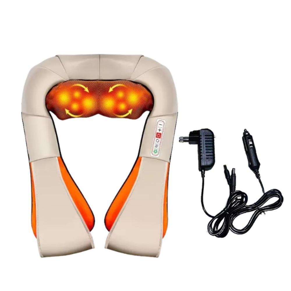 US EU Plug Electric Neck Rest Massager 3D Kneading U Shape Massager  Home Use