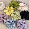 High-quality Satin Large Intestine Hair Band, High-end Ponytail Hair Tie, Elegant Hairstyle and Floral Accessories