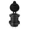 Waterproof Dual USB Charger Socket Power Outlet 3.1A With LED Indicator for Car Boat Mobile