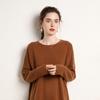 Женский кашемировый свитер Qinghe Cashmere 100% кашемир Женский осенне-зимний кашемировый свитер Мягкий и теплый