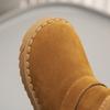 Children's Snow Boots Winter New Girls Fleece Warm Cotton Boots Boys Thickened Short Boots