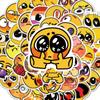 100Pc Cute Smiley Emoticon Stickers Same Cute Stickers Vtuber Luggage Stickers Mug Stickers Notebook Decoration Stickers
