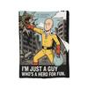 Флисовое покрывало One Punch Man с Саитамой, мультяшные пледы для дома и офиса, легкие покрывала для кровати,
