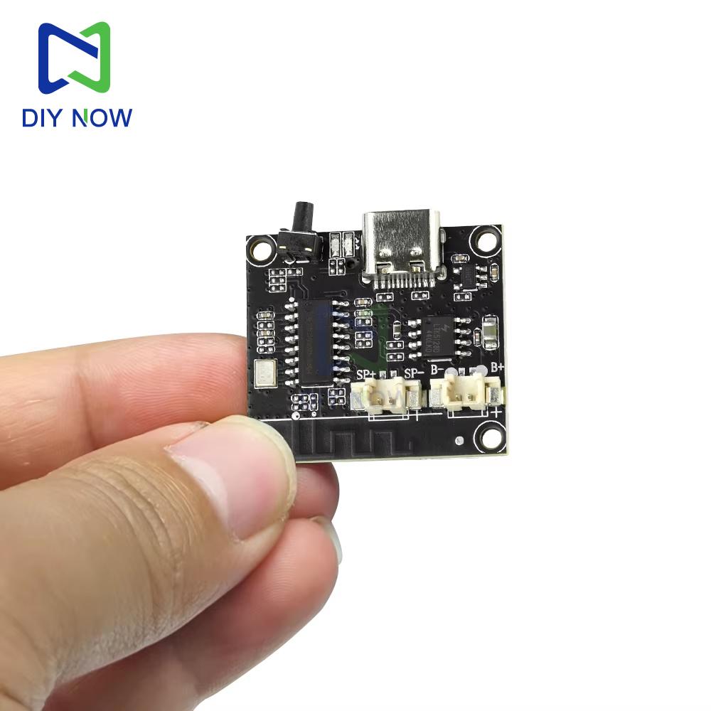 3 Вт Bluetooth-модуль усилителя с Type-C, функция TWS, воспроизведение с TF-карты, чистая звуковая качество, плата аудиоусилителя