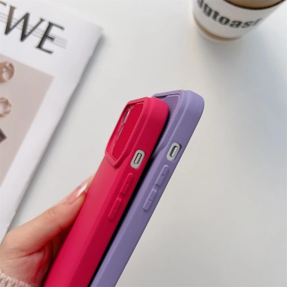 Для iPhone 11 12 Mini Case 11 Pro Max Push Защита камеры Матовый прозрачный противоударный чехол для iPhone XR X XS Max 8 7 Plus Чехол