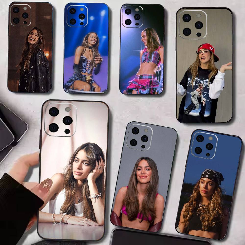 Чехол для телефона Tini Stoessel Singer для iPhone 17, 16, 15, 14, 13, 12, 11 Plus, Pro, магнитный с Magsafe, беспроводная зарядка