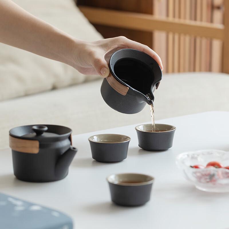Ceramic Travel Tea Set