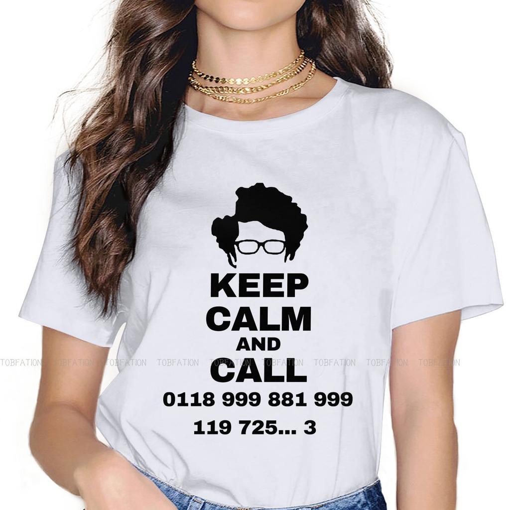 The It Crowd British Sitcom Roy Moss Crewneck Tshirts Keep Calm And Call Print 4xl 5xl Girl T Shirt New Trend Clothing