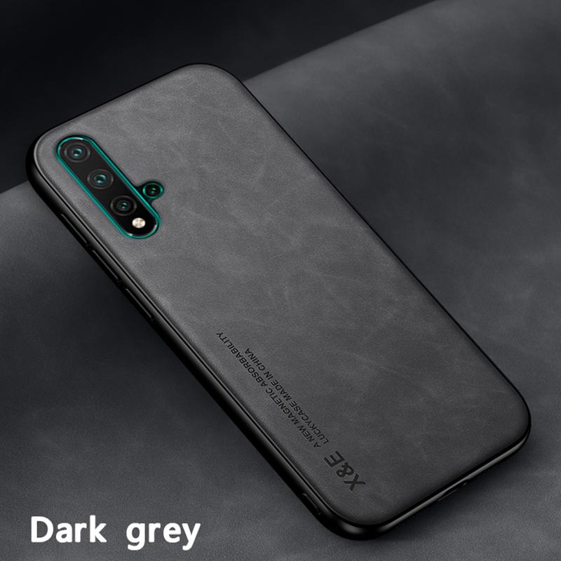 Роскошный кожаный чехол для Huawei Honor 20 30 40 50 60 70 80 Pro Nava5T, чехол с металлической пластиной, поддержка автомобиля, для Honor Magic 5 Pro