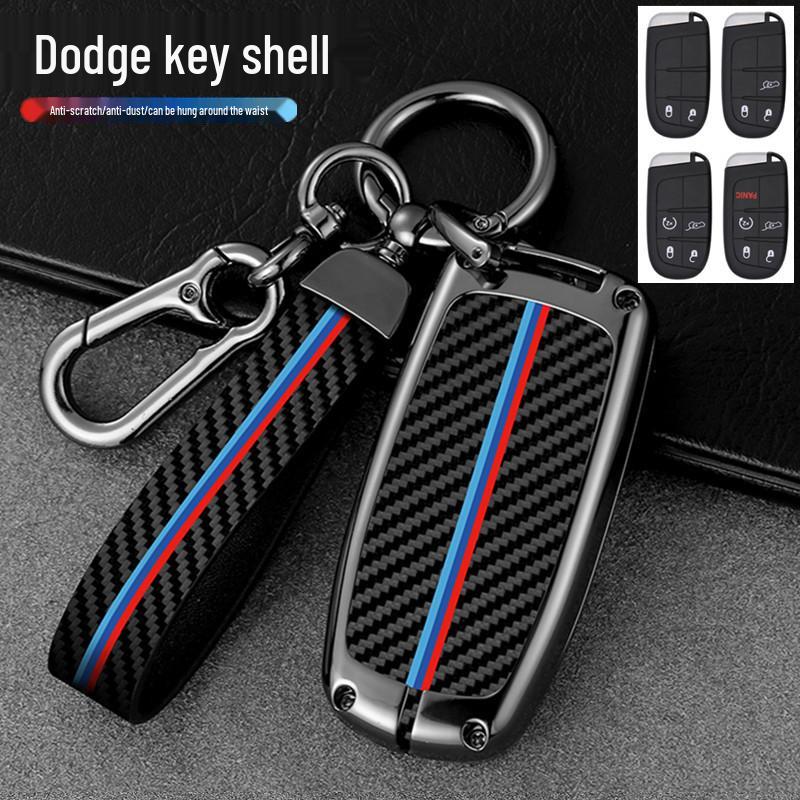 Чехол и накладка для ключа Jeep Compass, Cherokee, Grand Cherokee, Renegade, Commander