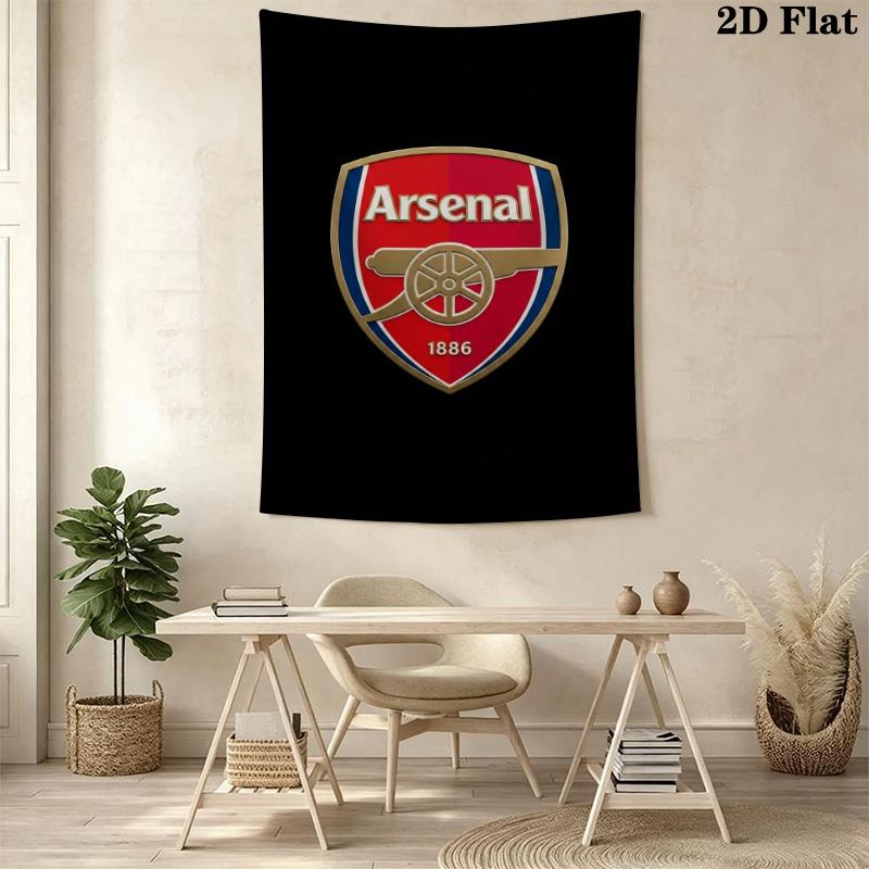 Arsenal Football Club Crest Threepiece Set 1 Duvet Cover 2 Pillowcase Without Core Duvet Cover And Pillowcase Bedding Set