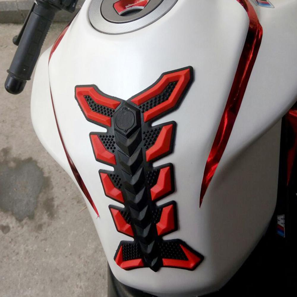 Universal Motorcycle 3D Rubber Gas Oil Fuel Tank Pad Protector Decal