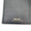 Excellent BALLY Purse LALIRO Leather long wallet with metal logo, bi-fold mens Used