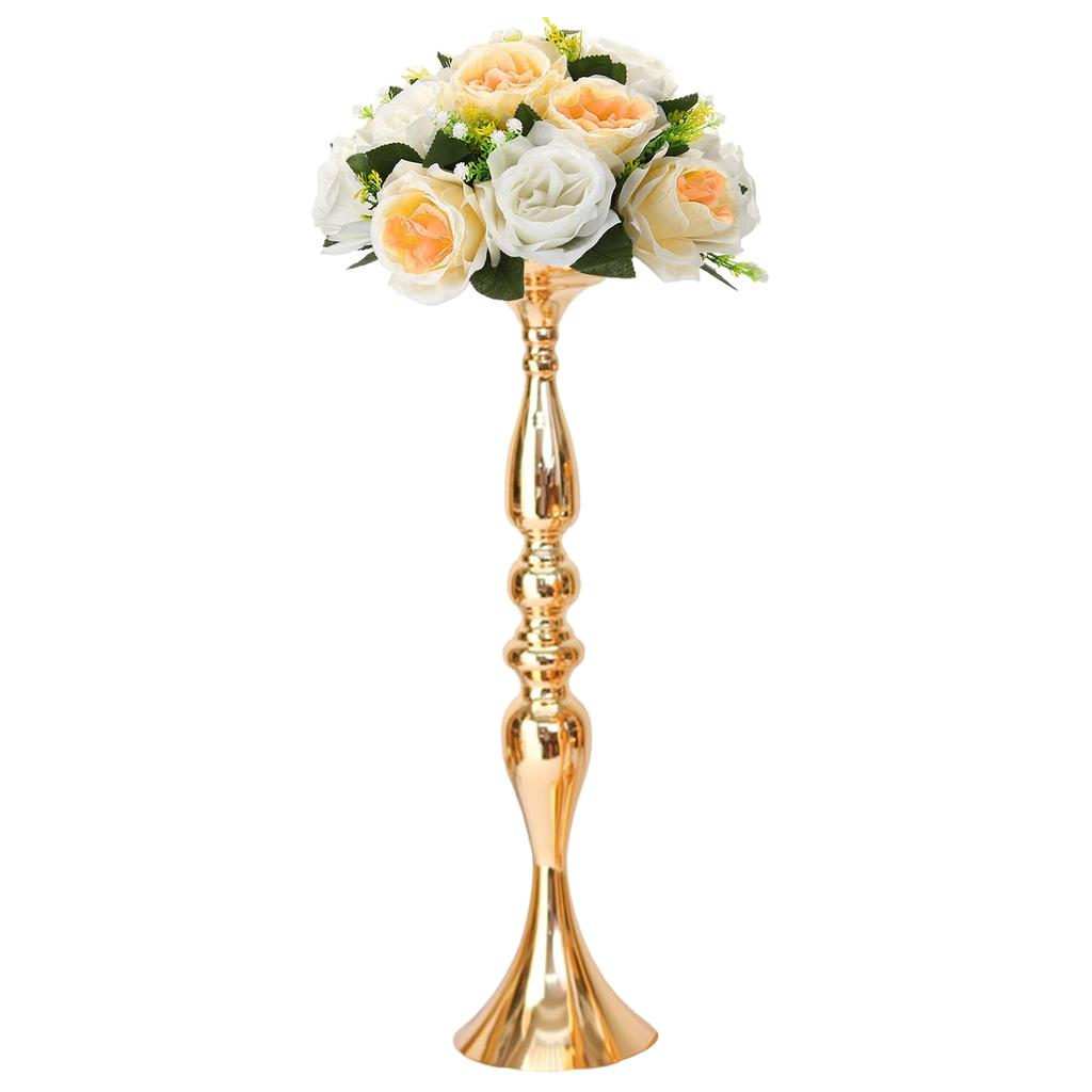 24 шт. Универсальная свадебная ваза для цветов Высота 19,69 дюйма Держатели для цветов Стеллаж для цветочных композиций для украшения центра стола на вечеринку и ужин