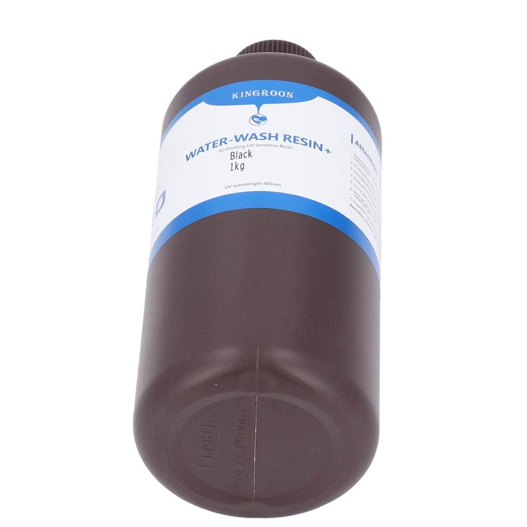 Смола для 3D-принтера, литьевая фотополимерная УФ-отверждаемая смола для LCD DLP SLA 3D-принтера, черная, 1000 г