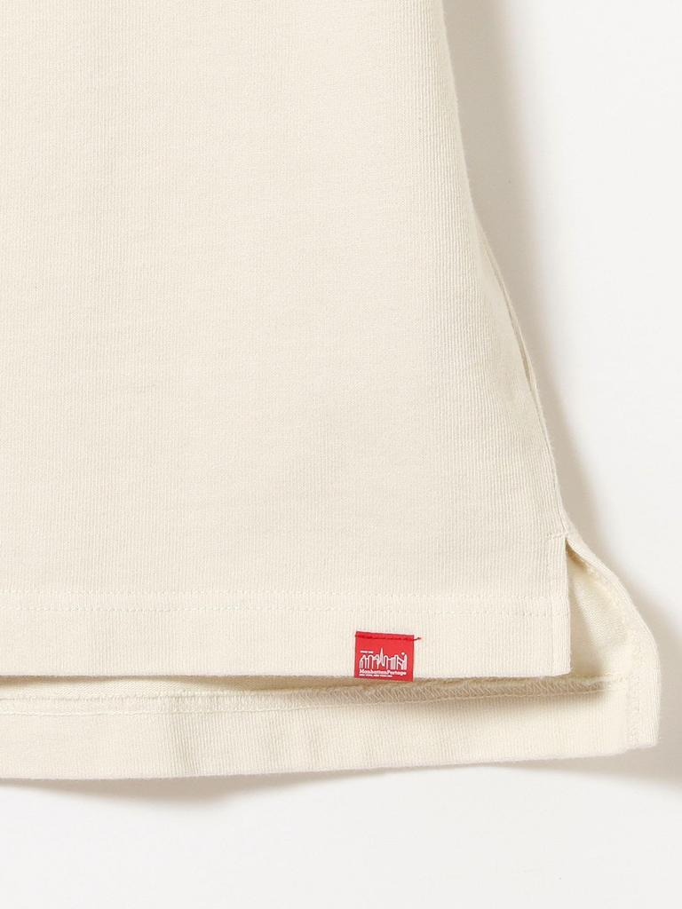 B:MING LIFE STORE by BEAMS Manhattan Portage Short Sleeve Print T-Shirt, Men's, Pink, Size S