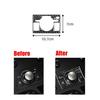 Carbon Fiber Car Drive Select Switch Panel Trim Sticker For Lexus CT200h 11-17