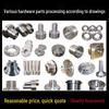 Алюминиевые и нержавеющие прецизионные детали для токарных станков с ЧПУ