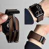 Кожаный ремешок для Apple Watch 10 Ultra 9 Band 46мм 49мм 42мм 44мм 45мм 40/41мм Браслет мужской Силиконовый iWatch Серия 2028