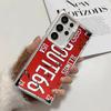 Retro Vintage License Plate Soft Phone Case for Samsung Galaxy S24 S25 FE S26 Edge S23 Ultra S22 Plus S21 + Shockproof Cover Bac
