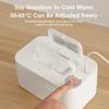 Подогреватель влажных салфеток для младенцев Подогрев и изоляция влажных салфеток USB Регулировка температуры Портативный ящик для салфеток Светодиодный экран