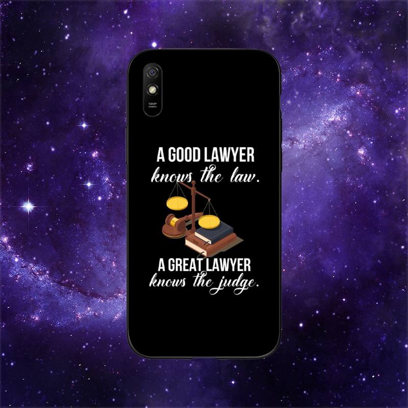 Чехол для телефона Law Law Judge Justice для Xiaomi9 10 11PRO LITE Redmi NOTE7 8 9 10A PRO K40 Poco3 Shell