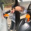 Мотоцикл-Бензин Заправка Масло Топливо Заполнение Защита от брызг Пластик-Двигатель Воронка
